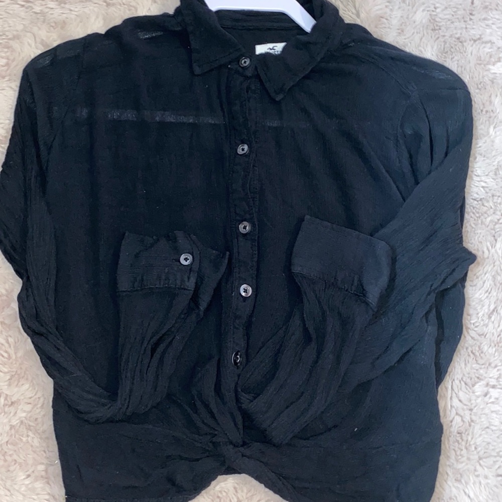 Hollister long sleeve blouse